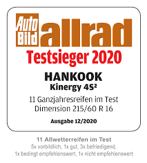Vítěz testu Auto Bild Allrad 2020 v rozměru 215/60 R16 Vítěz testu Auto Bild Allrad 2020 v rozměru 215/60 R16