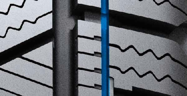 Ramenní polodrážka zabraňuje nepravidelnému opotřebení ramenního bloku..jpg