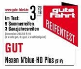 Test Gute Fahrt 2018 v rozměru 205/55 R16 - hodnocení Dobrá