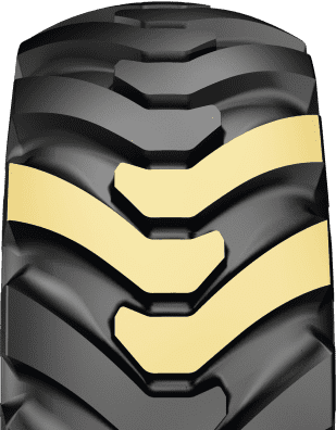 Výjimečná směs běhounu s širokými výstupky, odolná proti proříznutí, roztržení, odštípnutí a odlomení.<br>
Silná struktura kostry umožňuje dlouhou životnost.