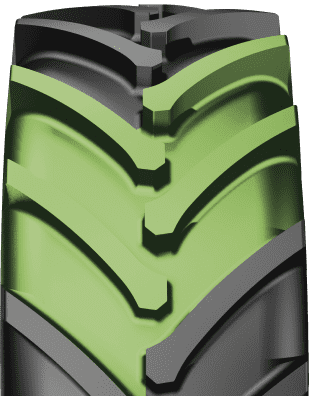 Širší stopa a optimalizovaný úhel záběru přispívají k produktivitě plodin tím, že minimalizují zhutnění půdy.