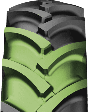 Široké a dlouhé výstupky zajišťují pohodlnou jízdu a zároveň zlepšují záběrové vlastnosti.