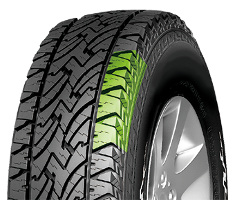 Široké ramenní drážky zlepšují odvod vody a výkon v terénu.