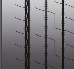 Konstrukce dvou širokých hlavních drážek zlepšuje odvod vody a celkovou manipulaci.