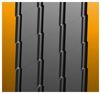 Rozšířená ramena zabraňují nepravidelnému opotřebení ramen.