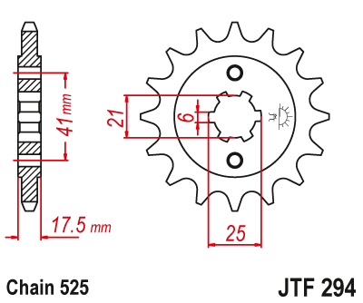 JT SPROCKETS gear wheel JTF294.15 (28415jt)