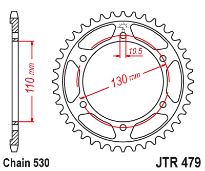 JT SPROCKETS  JTR479.39 (24139jt)